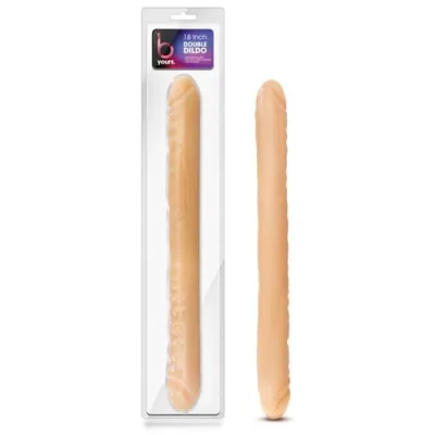 Blush B Yours 18 Double Dildo Beige