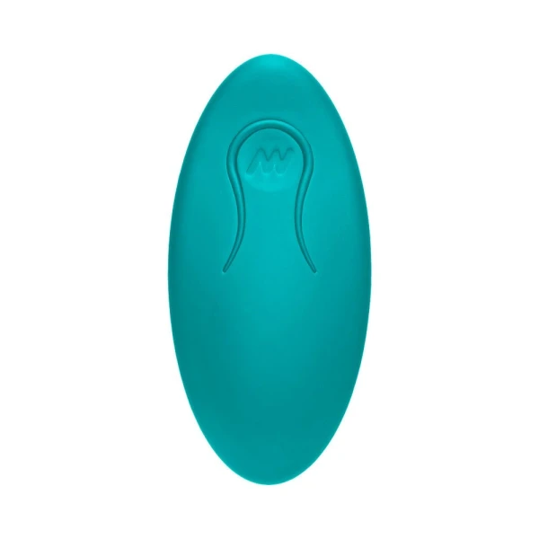A-play Vibe Adventurous Rechargeable Silicone Anal Plug With Remote Teal — image 7 of 11