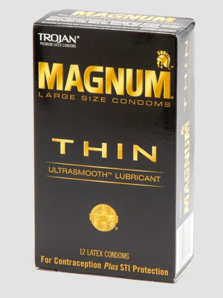 Trojan Magnum Large Ultra Thin Condoms (12 Count)