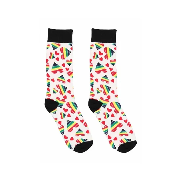 Shots Socks Happy Hearts M/l