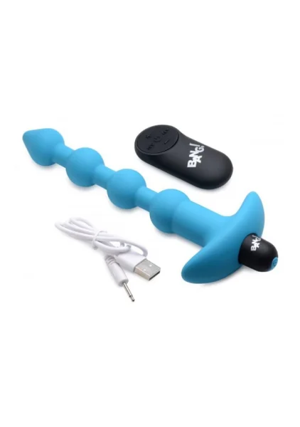 Remote Control Vibrating Silicone Anal Beads