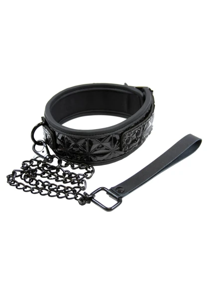 Sinful Black Collar & Leash