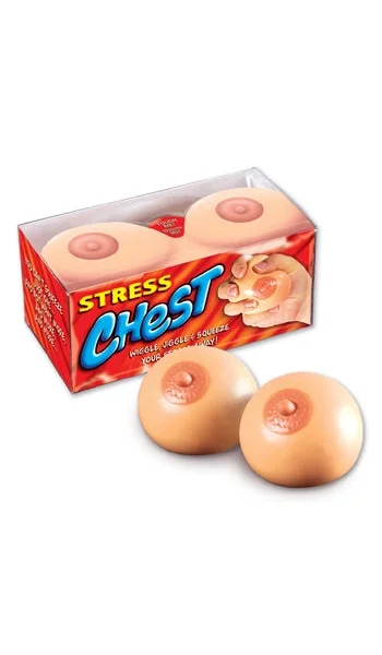 Stress Chest Squeeze Balls Beige