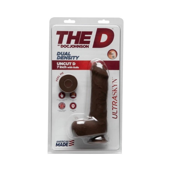 The D Uncut D Ultraskyn 7 inches Cock