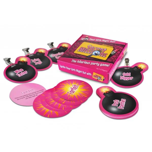 Secret Missions Girls Night Out Party Game
