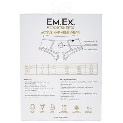Em Ex by Sportsheets Active Harness Wear Fit Harness