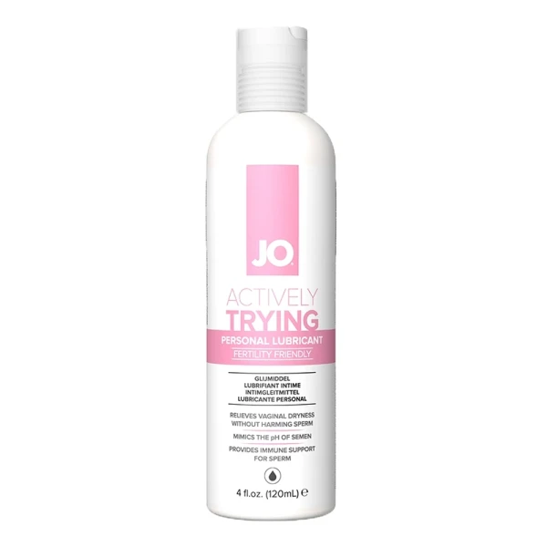 System JO Actively Trying Lubricant