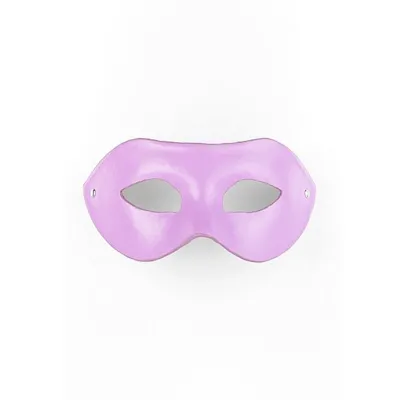 Eye Mask Pvc Imitation Leather Purple