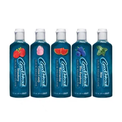GoodHead Slick Head Glide Water Based Lubricant 5 Pack