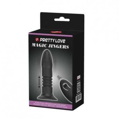 Pretty Love Magic Jingers Thrusting Butt Plug