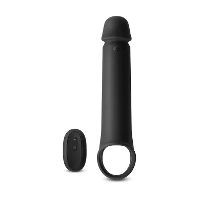 Renegade Brute Vibrating Silicone Penis Extender with Remote