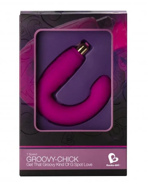Groovy Chick Silicone Pink Vibrator