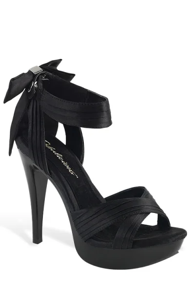 Cocktail 5" Criss-Cross Platform Sandal By Pleaser