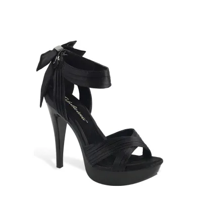 Cocktail 5 Criss Cross Platform Sandal By Pleaser