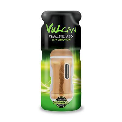 Cyberskin Vulcan Realistic Vibrating Ass Mocha