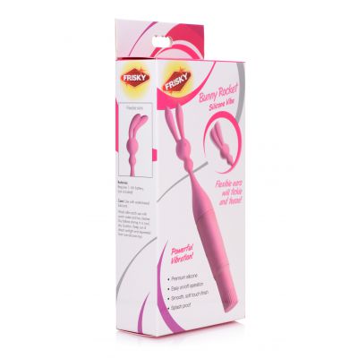 Bunny Rocket Silicone Vibrator