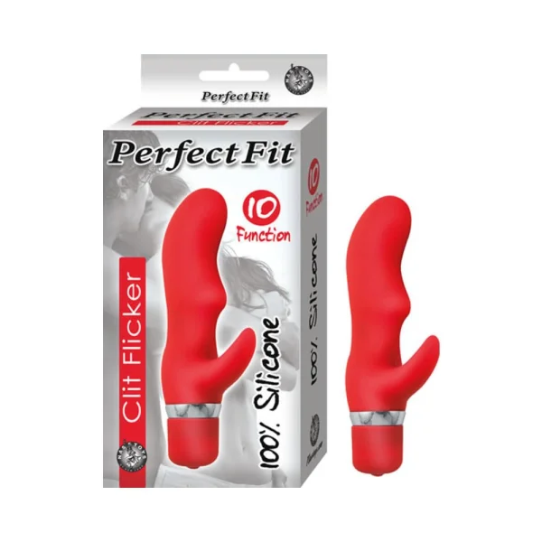Perfection Fit Clit Flicker Red Vibrator — image 5 of 5