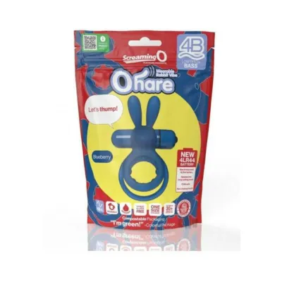 Cock Rings Screaming O 4b Ohare Vibrating Rabbit Double Cockring Blueberry