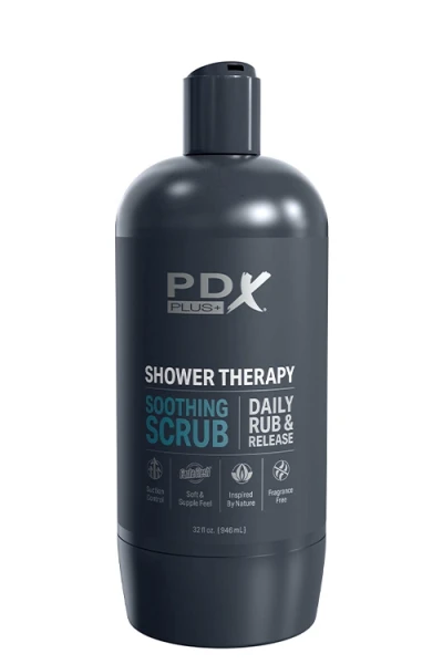 PDX Soothing Scrub 8.1" Discreet Shower Bottle Stroker