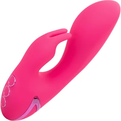 California Dreaming So Cal Sunshine Rabbit Style Silicone Rechargeable Vibrator by CalExotics