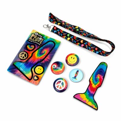Rainbow Rimming Butt Plug