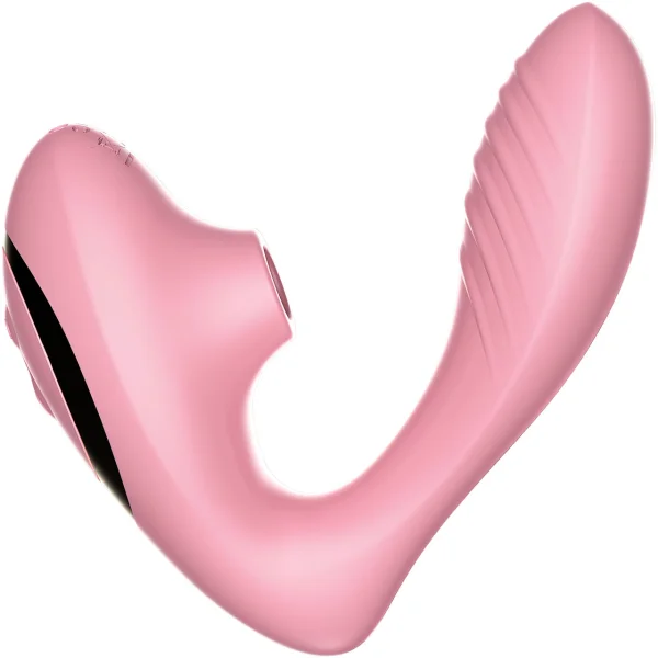 Tracy's Dog OG PRO 2 Clitoral Sucking Vibrator With Pleasure Air, G-Spot Vibration & Remote - Light Pink