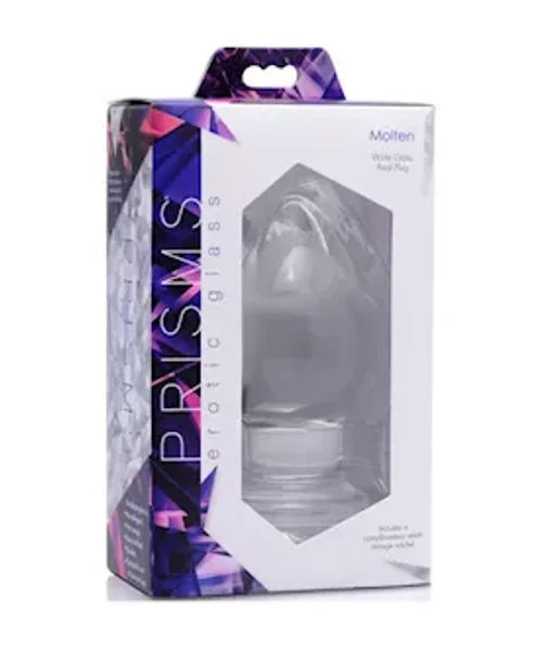 Molten Wide Glass Butt Plug — image 11 of 11