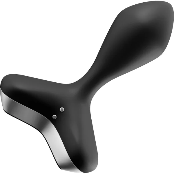 Satisfyer Game Changer Rechargeable Waterproof 12-Function Vibrating Butt Plug - Black