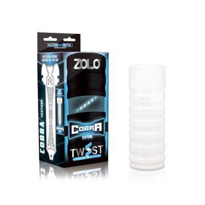 Zolo Twist Cobra Masturbator Clear