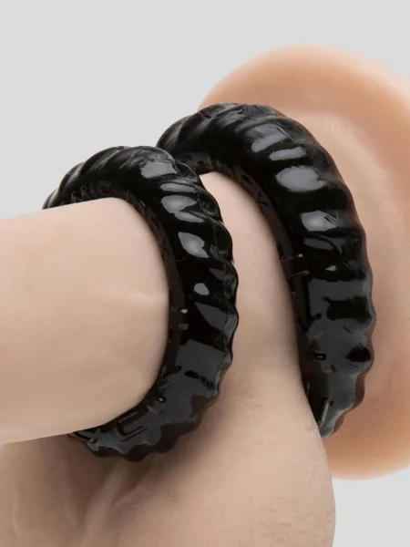 Oxballs Cock Ring and Ball Ring Set (2 Count)
