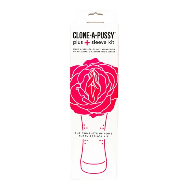 Clone-A-Pussy Plus + Silicone Casting Kit With Sleeve - Hot Pink