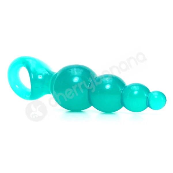 Jolie Ripples Aqua Small Butt Plug