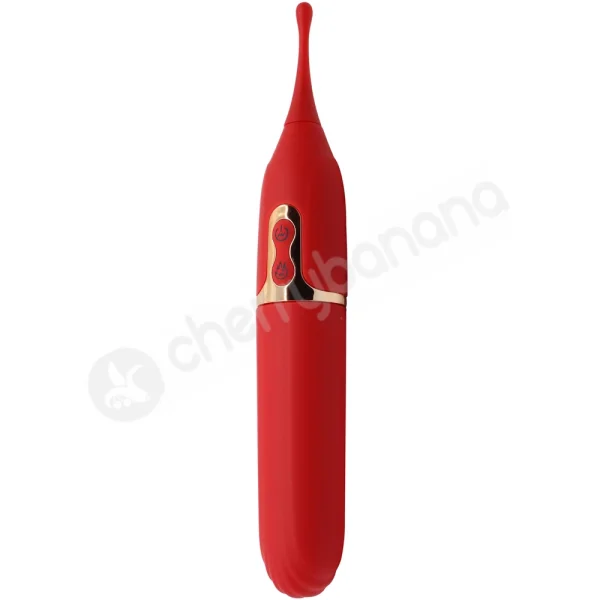 Cherry Banana Double Lover 7 Speed Spiro Tip Vibrator