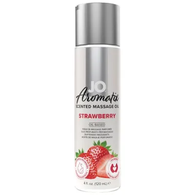 Jo Aromatix Strawberry Massage 4 Floz 120 Ml