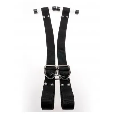 Sir Richard s Command Bondage Door Cuffs Black