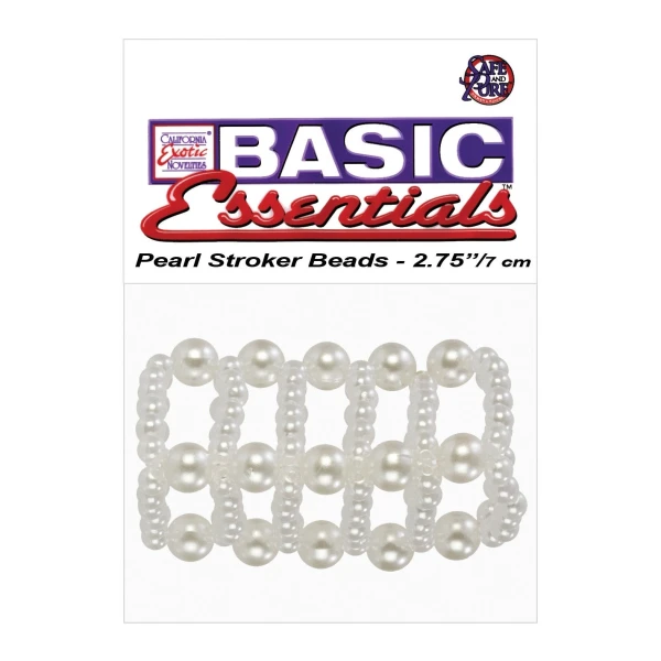 Basic Pearl Stroker Beads - Large