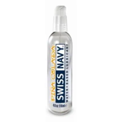 Swiss Navy Flavors Water Based Lubricant Pina Colada 4 Fl Oz