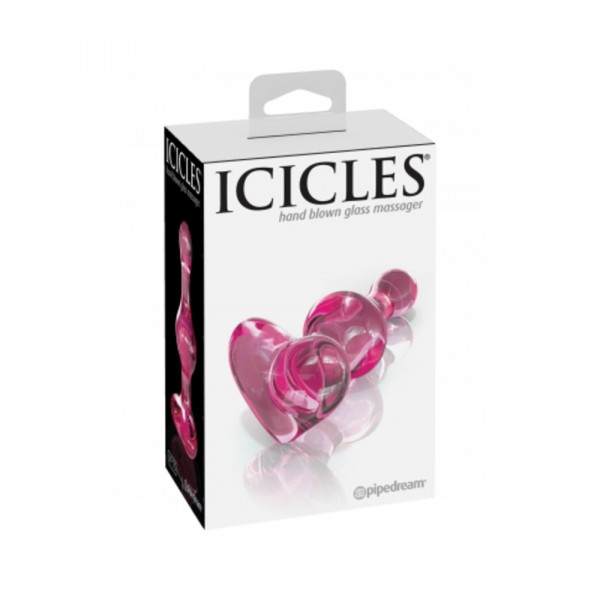 Pipedream Icicles 7.75" Double-Sided Glass Massager