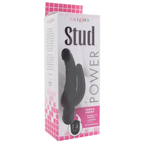 California Exotic Waterproof Power Stud Over & Under - Black