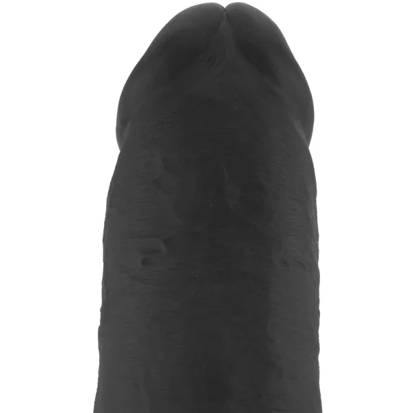 King Cock Chubby 10" Suction Cup Dildo - Black