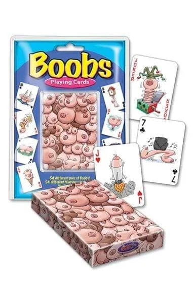 Boobs Playing Cards