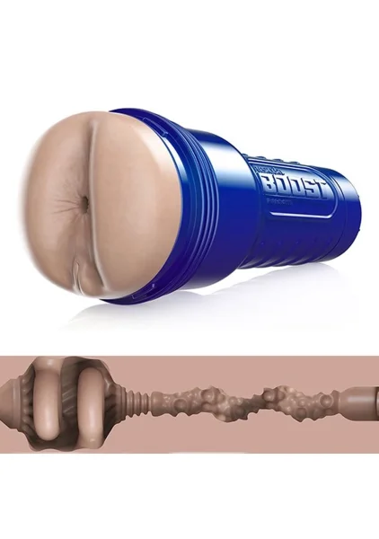 Fleshlight Boost Blast Butt With Vulva Penis Masturbator With Turbo Tech