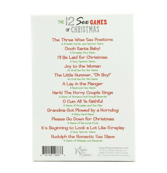 12 Sex Games Of Christmas