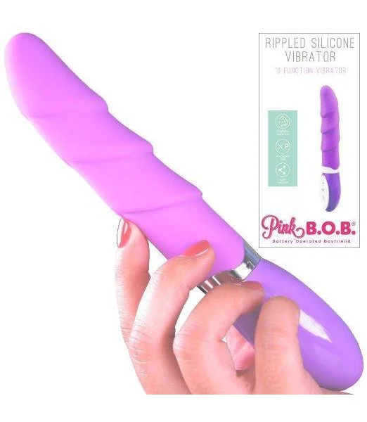 Rippled Silicone Vibrator