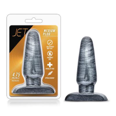 Jet Medium Plug Carbon Metallic Black