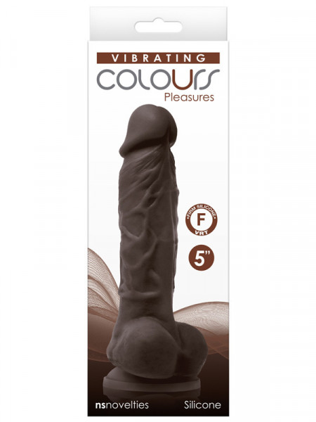 5" Vibrating Cock + Balls