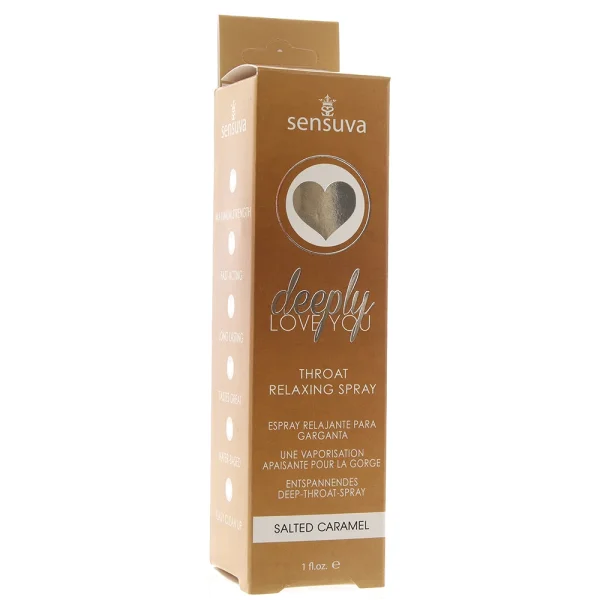 Deeply Love You Throat Relaxing Spray - Salted  Caramel - 1 Fl. Oz.