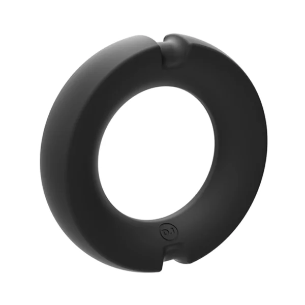 Kink By Doc Johnson Hybrid Silicone Covered Metal Cock Ring 50mm