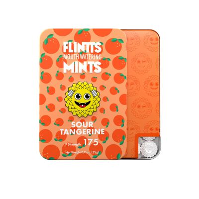 Flintts Mouth Watering Mints Sour Tangerine F175