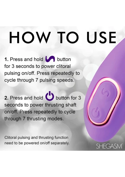 Pro-Thrust Max Thrusting And Pulsing Silicone Rabbit